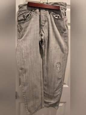 Armani Jeans Gray Relaxed Straight Jeans